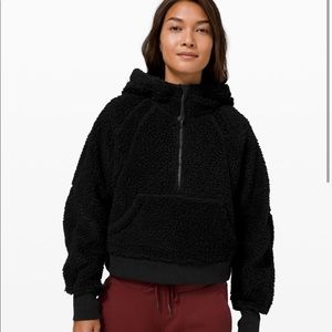 lululemon NWT Scuba Sherpa Oversized 1/2 Zip